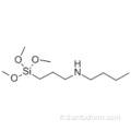 N- (3- (triméthoxysilyl) propyl) butylamine CAS 31024-56-3